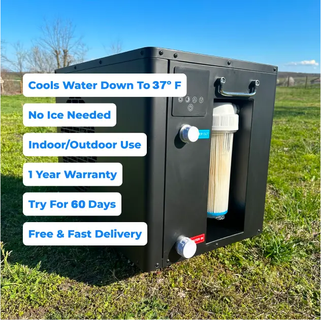 Warrior Willpower Max 1 HP Wi-Fi Water Chiller + Heater