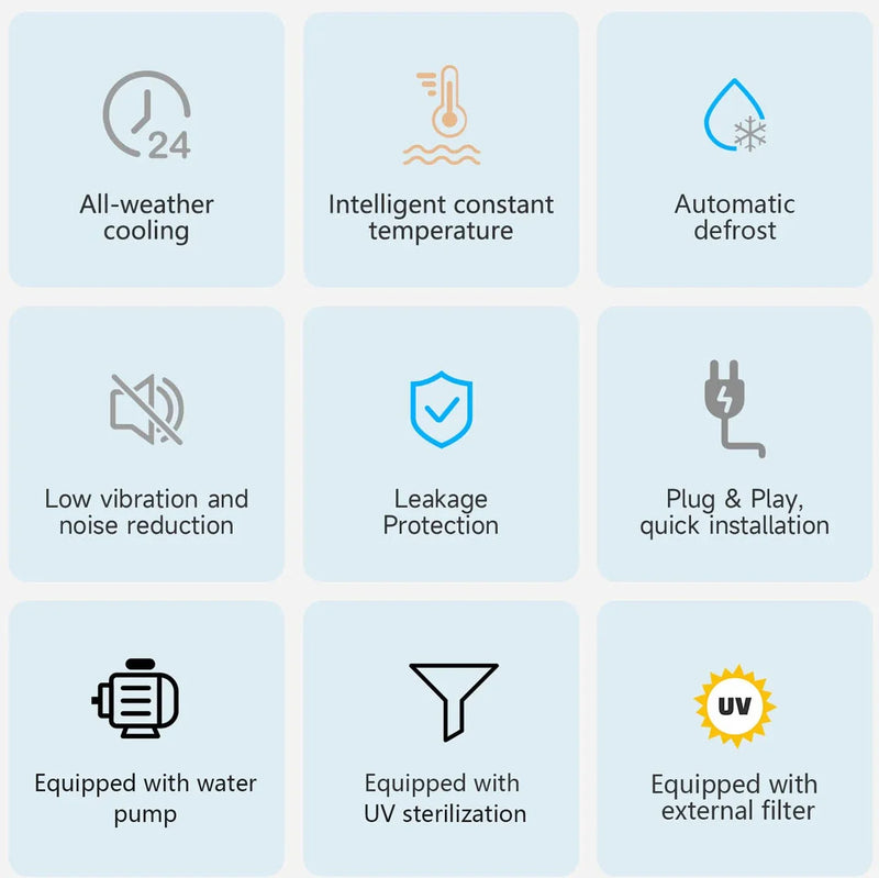 Warrior Willpower 1/2 HP Wi-Fi Water Chiller + Heater