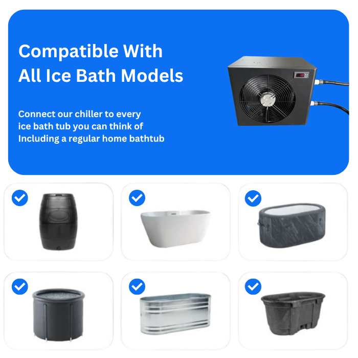 Warrior Willpower 1 HP Water Chiller For Ice Bath