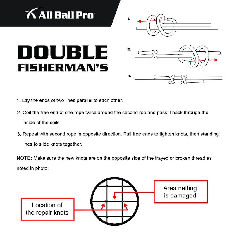All Ball Pro Net Frame Repair Kit