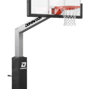 Dominator 72" Glass Backboard Adjustable Basketball Hoop