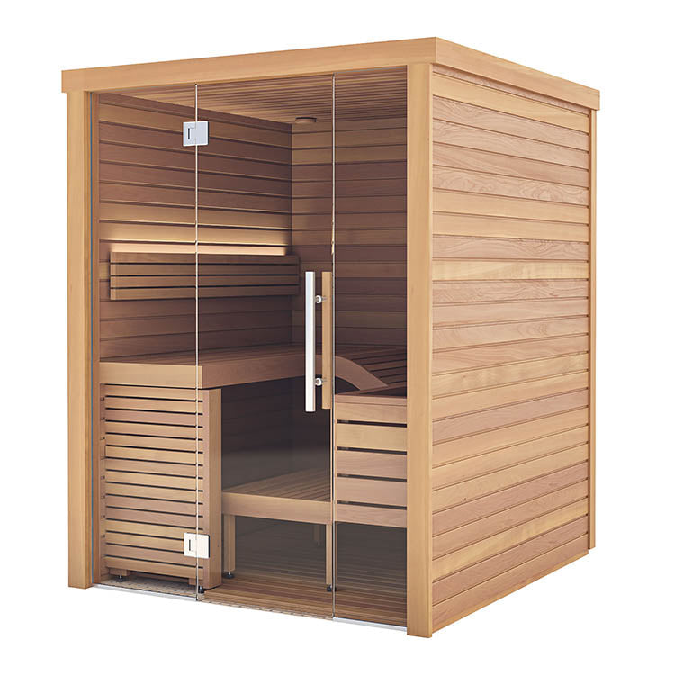 Auroom Baia Glass 2 Person Indoor Sauna
