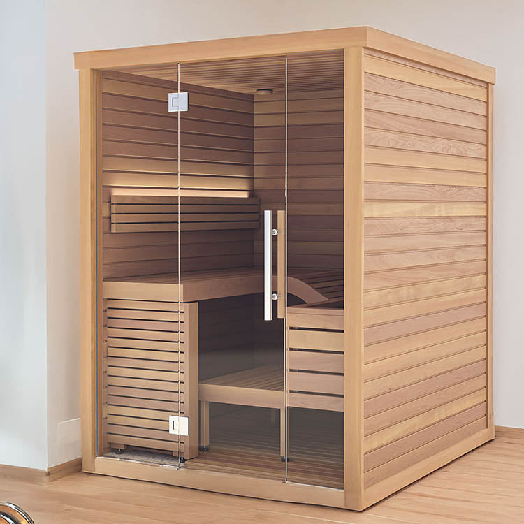 Auroom Baia Glass 2 Person Indoor Sauna
