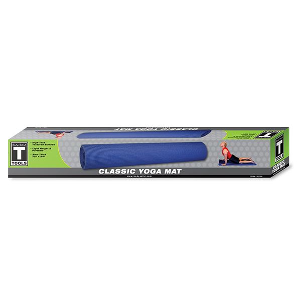 Body-Solid Tools Yoga Mat Blue 3mm