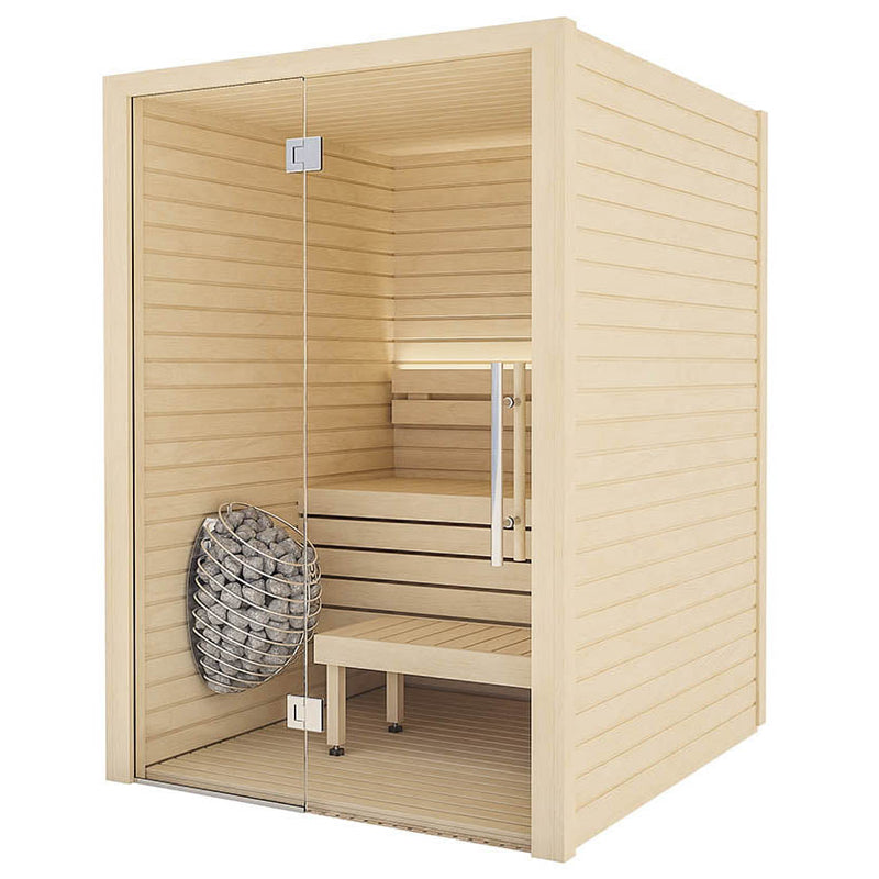 Auroom Cala Glass 4 Person Indoor Sauna