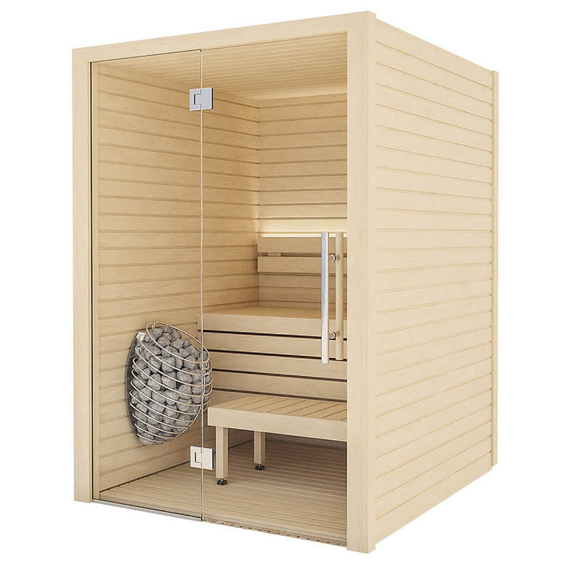 Auroom Cala Glass 3 Person Indoor Sauna