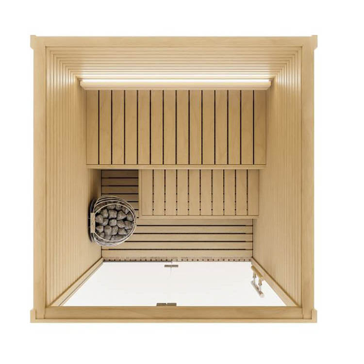 Auroom Cala Glass 2 Person Indoor Sauna