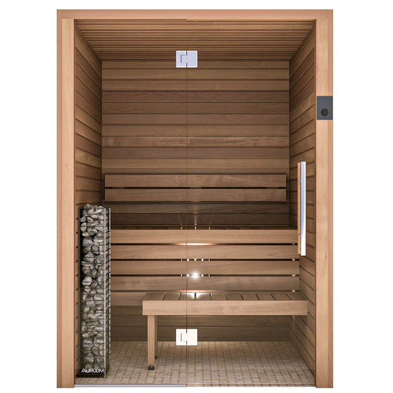 Auroom Cala Glass 3 Person Indoor Sauna