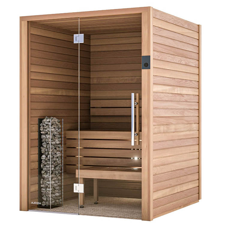 Auroom Cala Glass 2 Person Indoor Sauna