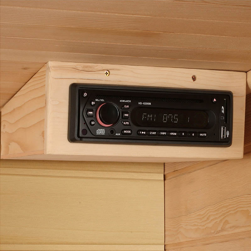 Maxxus 4-Person Low EMF FAR Infrared Sauna (Canadian Hemlock)