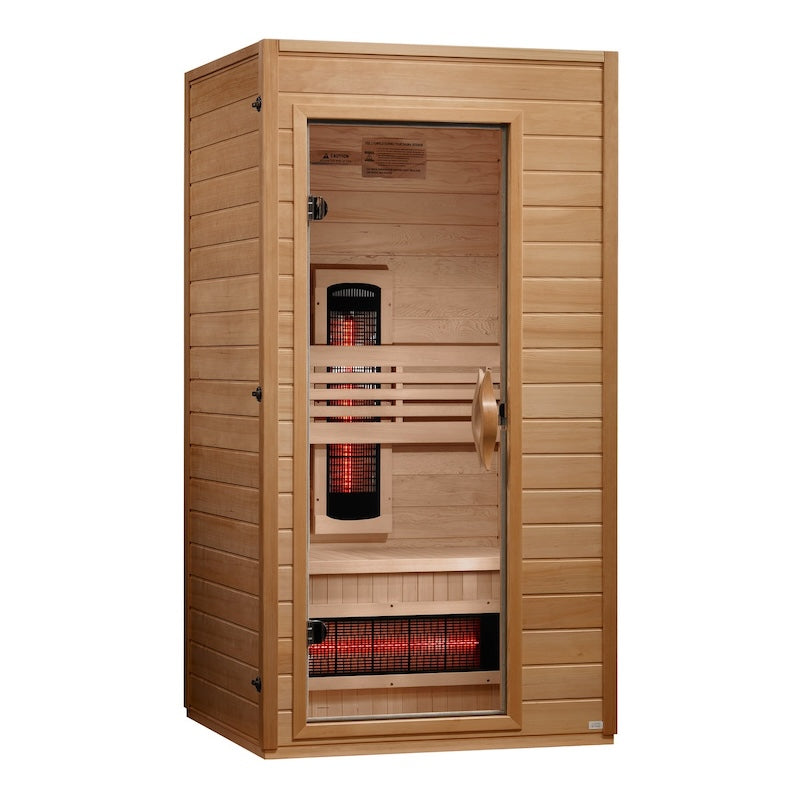 Dynamic Martin 1-2 Person Full Spectrum Near Zero EMF FAR Infrared Sauna