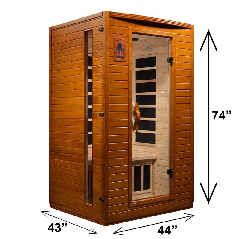 Dynamic Versailles Elite 2-Person Ultra Low EMF FAR Infrared Sauna