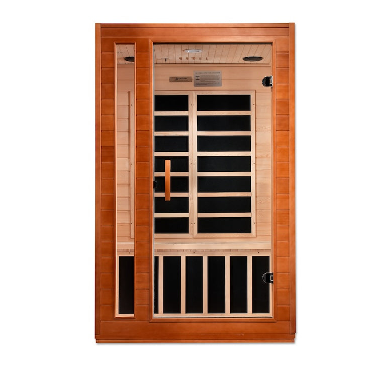 Dynamic Cordoba Elite 2-Person Ultra Low EMF FAR Infrared Sauna (Canadian Hemlock)