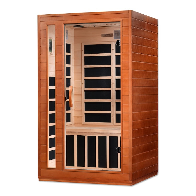 Dynamic Cordoba Elite 2-Person Ultra Low EMF FAR Infrared Sauna (Canadian Hemlock)