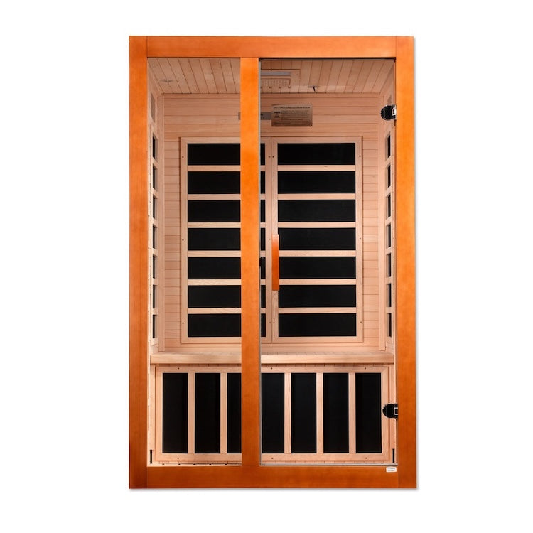 Dynamic Santiago Elite 2-Person Ultra Low EMF FAR Infrared Sauna (Canadian Hemlock)