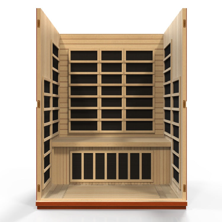 Dynamic Bellagio Ultra Low EMF FAR Elite 3-Person Infrared Sauna