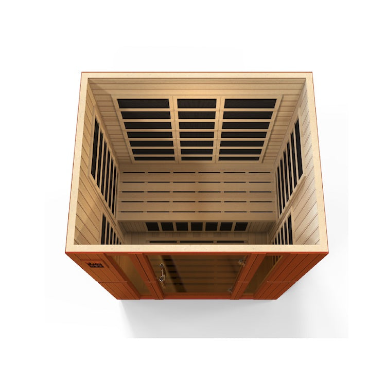 Dynamic Bellagio Ultra Low EMF FAR Elite 3-Person Infrared Sauna