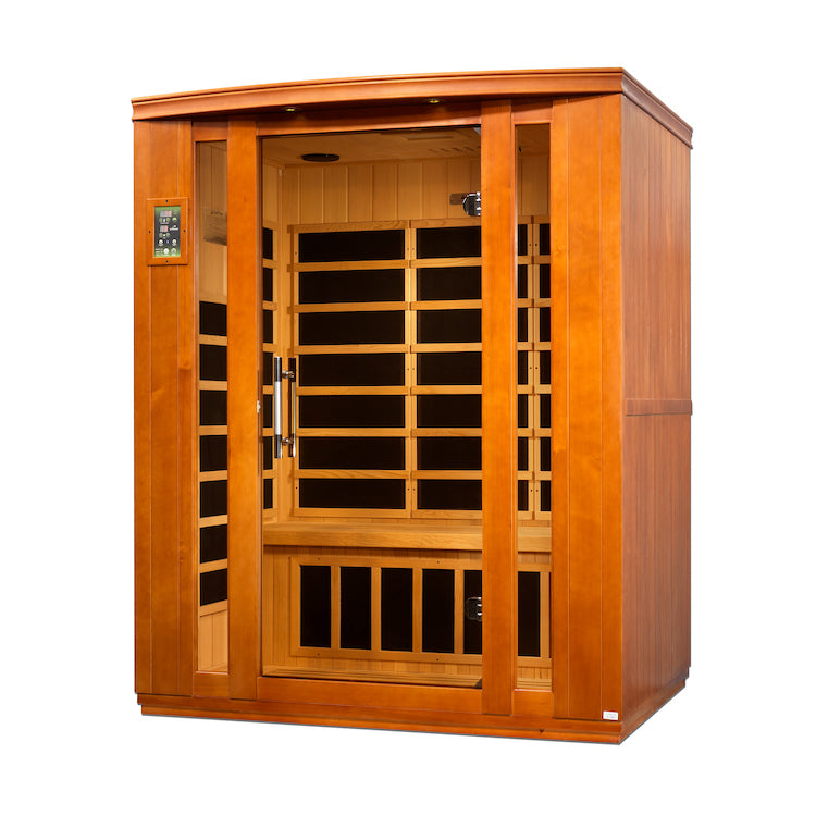 Dynamic Bellagio Ultra Low EMF FAR Elite 3-Person Infrared Sauna