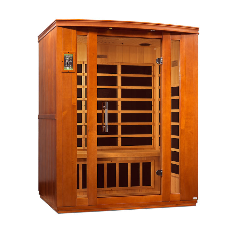 Dynamic Bellagio Ultra Low EMF FAR Elite 3-Person Infrared Sauna