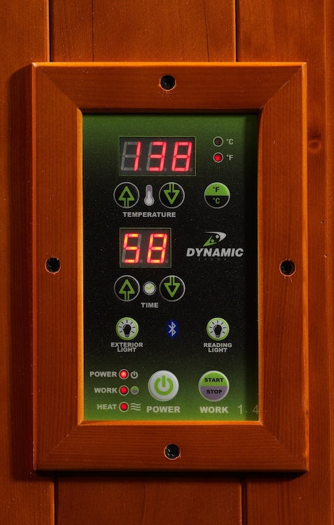 Dynamic Venice Limited Elite 2-Person Ultra Low EMF FAR Infrared Sauna