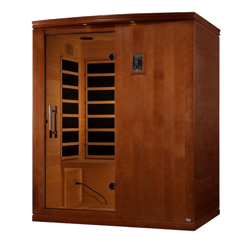 Dynamic Madrid Limited Elite 3 Person Ultra Low EMF FAR Infrared Sauna