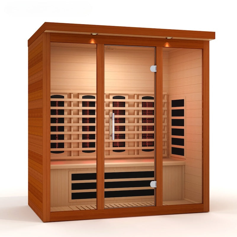Dynamic Vila Grande 4 Person Full Spectrum Near Zero EMF FAR Infrared Sauna