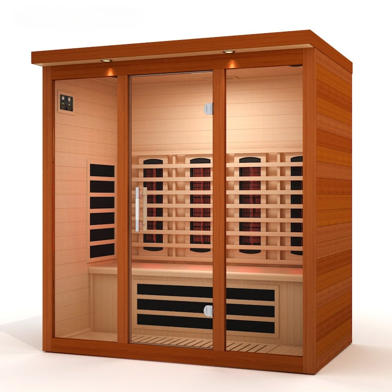 Dynamic Vila Grande 4 Person Full Spectrum Near Zero EMF FAR Infrared Sauna