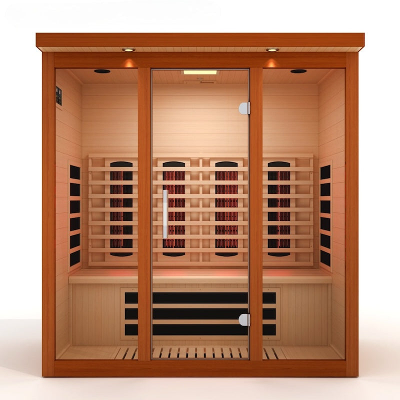 Dynamic Vila Grande 4 Person Full Spectrum Near Zero EMF FAR Infrared Sauna