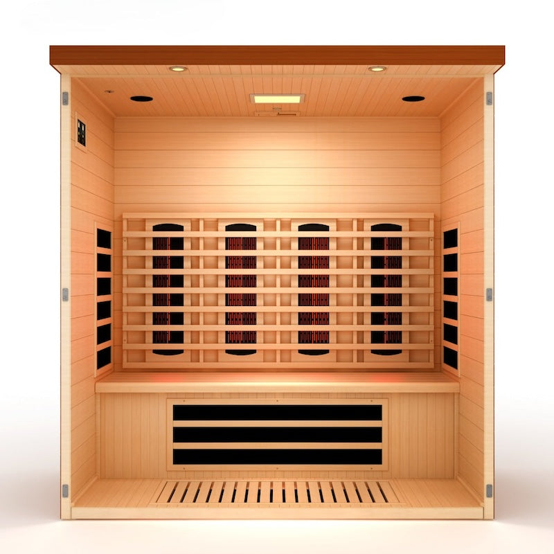 Dynamic Vila Grande 4 Person Full Spectrum Near Zero EMF FAR Infrared Sauna