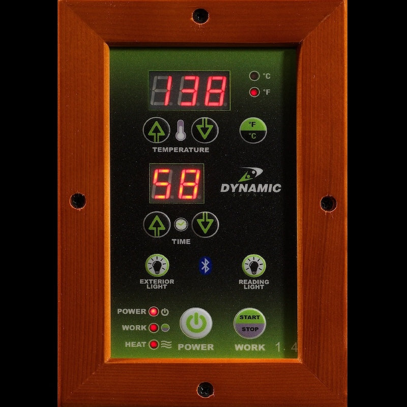 Dynamic Madrid Limited Elite 3 Person Ultra Low EMF FAR Infrared Sauna