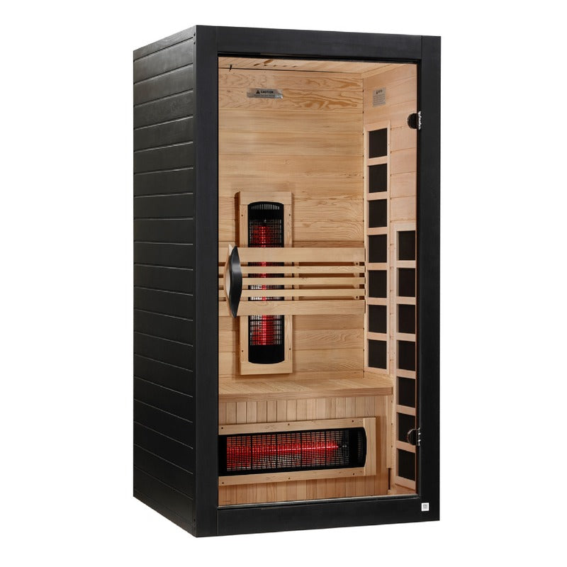 Dynamic Santorini 1-2 Person Full Spectrum Near Zero EMF FAR Infrared Sauna