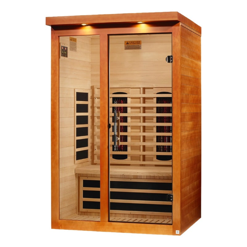 Dynamic Llumeneres 2 Person Full Spectrum Near Zero EMF FAR Infrared Sauna