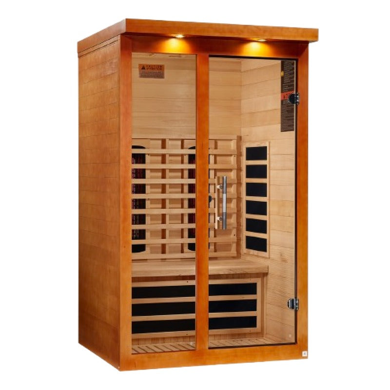 Dynamic Llumeneres 2 Person Full Spectrum Near Zero EMF FAR Infrared Sauna