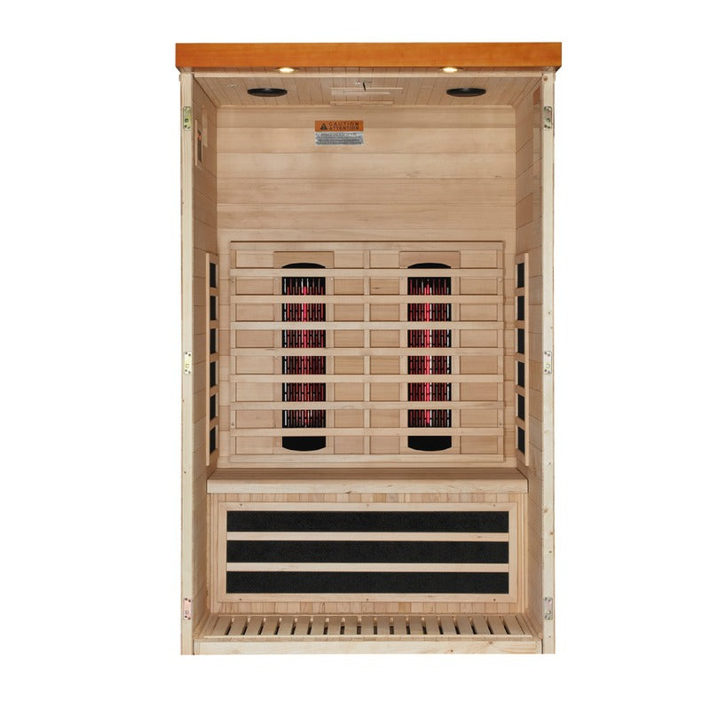 Dynamic Llumeneres 2 Person Full Spectrum Near Zero EMF FAR Infrared Sauna