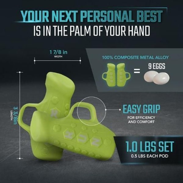 Egg Weights 1.0 Lb Set Youth Running Pods