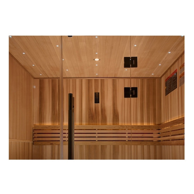 Golden Designs Osla 6-Person Traditional Sauna - Canadian Red Cedar