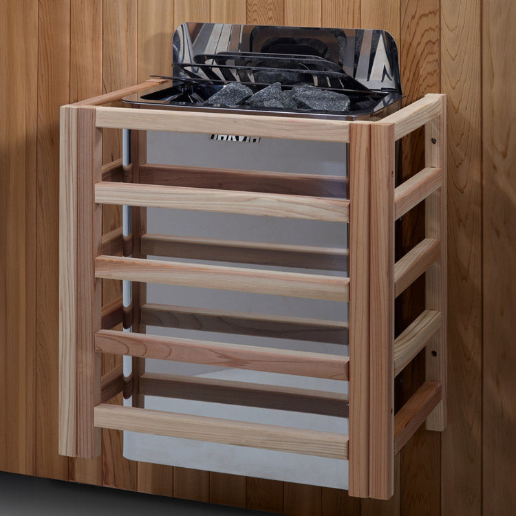 Golden Designs Sundsvall 2-Person Traditional Sauna - Canadian Red Cedar Interior and Pacific Premium Clear Cedar Exterior