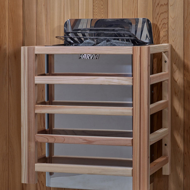 Golden Designs "St. Moritz" 2 Person Barrel Traditional Steam Sauna -  Pacific Cedar