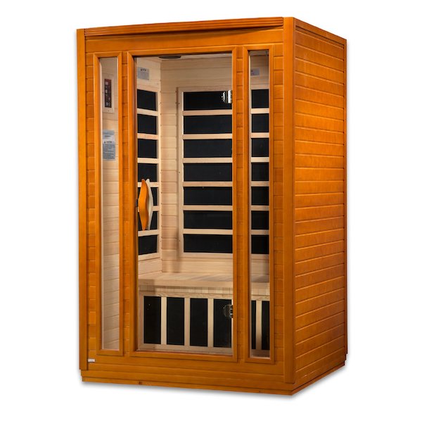 Dynamic San Marino 2-Person Low EMF FAR Infrared Sauna (Canadian Hemlock)