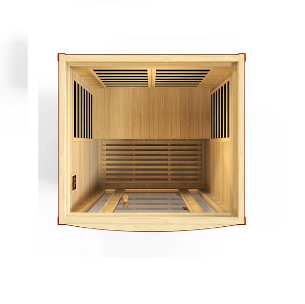 Dynamic San Marino 2-Person Low EMF FAR Infrared Sauna (Canadian Hemlock)