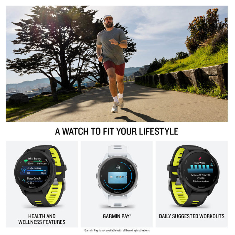 Garmin Forerunner 170 Music GPS Running Smartwatch