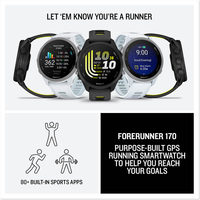 Garmin Forerunner 170 Music GPS Running Smartwatch