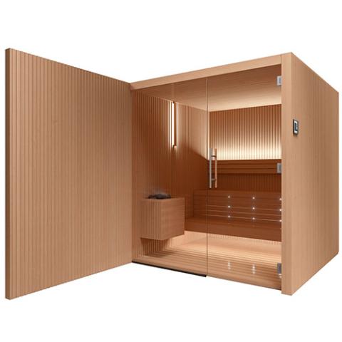 Auroom Libera Glass 2 Person Indoor Sauna