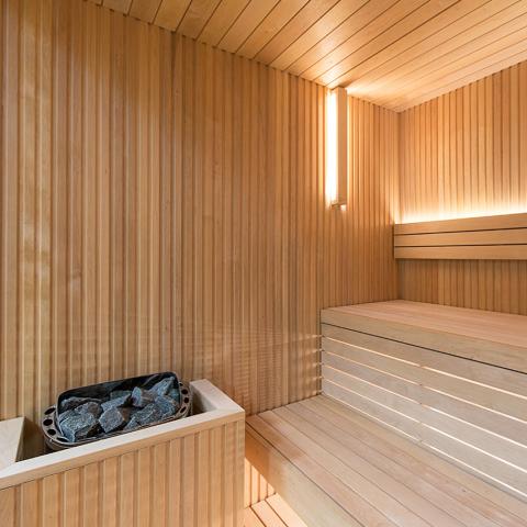Auroom Libera Glass 2 Person Indoor Sauna