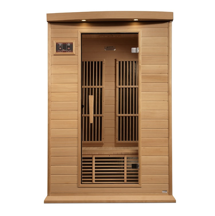 Maxxus 2-Person Near Zero EMF FAR Infrared Sauna (Canadian Hemlock)