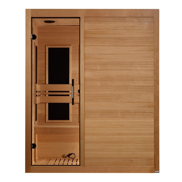 Maxxus S-Line Yoga 3-Person Ultra Low EMF FAR Infrared Sauna - Canadian Hemlock