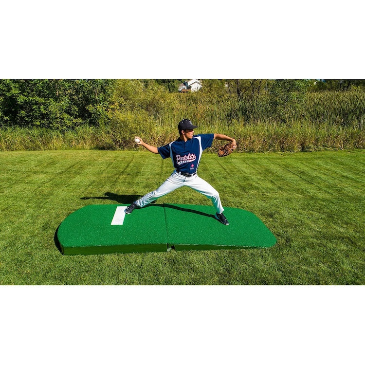 Portolite 10" Full Size 2-Piece Portable Practice Pitching Mound