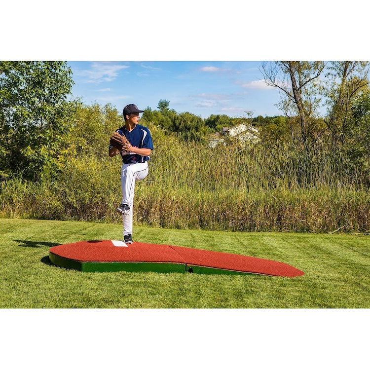 Portolite 10" Full Size 2-Piece Portable Practice Pitching Mound