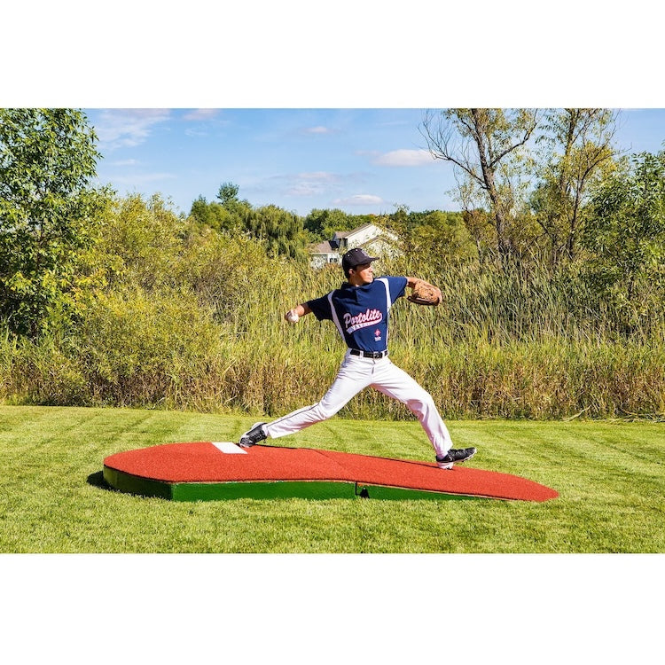 Portolite 10" Full Size 2-Piece Portable Practice Pitching Mound