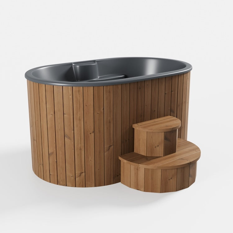 SaunaLife Model S2 2-Person Cold/Hot Tub